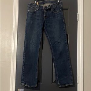 Hollister Men's Straight Jeans in Deep Indigo 30x30
